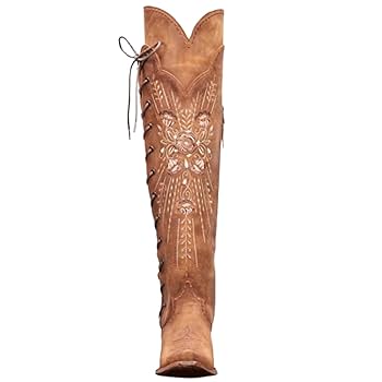 Amazon.co.jp: FGRID レディースニーハイカウボーイブーツ Amazon.co.jp: FGRID レディースニーハイカウボーイブーツ